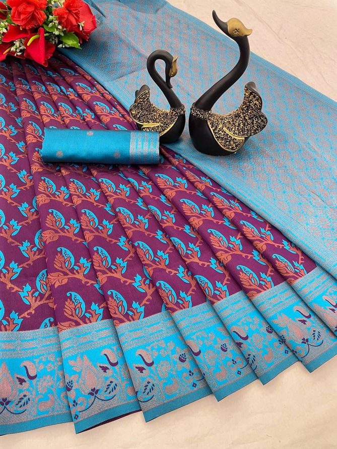 SF 645 Copper Zari Tissue Kanchi Designer Sarees Wholesale Clothing Suppliers In India
